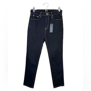 Carmar Marina Navy Blue Jeans Stretch Straight Leg Size 27